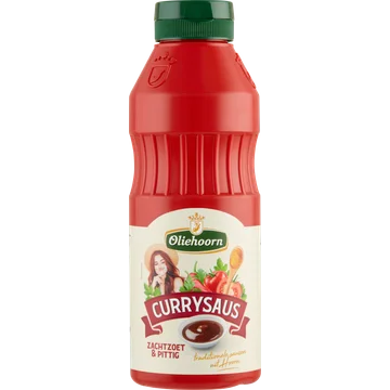 Oliehoorn Currysaus Zachtzoet & Pittig 465 ml