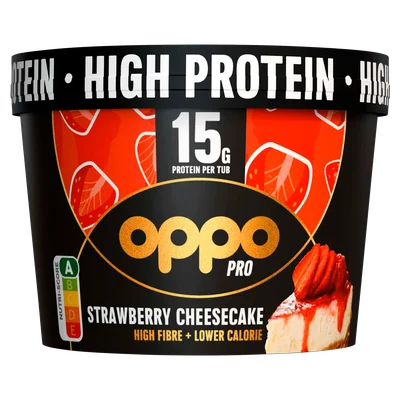 Oppo Pro Strawberry Cheesecake Pint Kuipje 240 ml