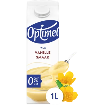 Optimel Magere Vla Vanillesmaak 0% Vet 1L