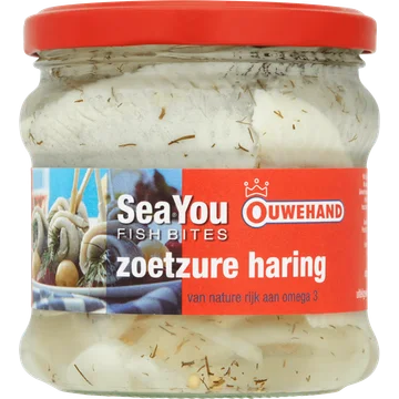 Ouwehand Sea You Fish Bites Zoetzure Haring 355 g