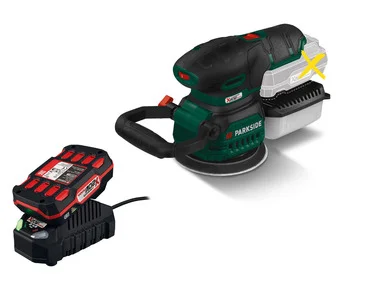PARKSIDE® Accu-excentrische schuurmachine 20 V met accu en lader