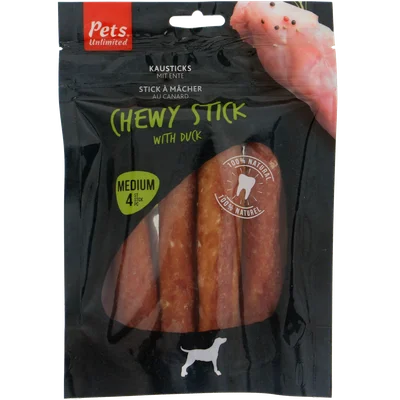 Pets Hondensnacks chewy sticks duck