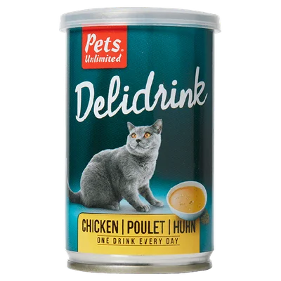 Pets Unlimited Delidrink kip Blik 135 g