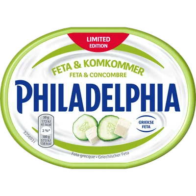 Philadelphia Roomkaas feta & komkommer