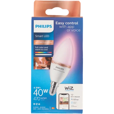 Philips Smart LED 40W E14 gekleurd licht Stuk 1 st