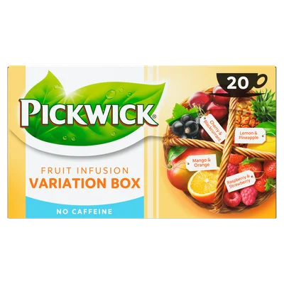 Pickwick Fusion fruit thee variatiebox Doos 20 st