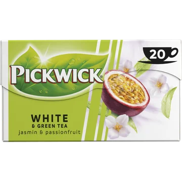 PICKWICK GREEN & White Jasmin Passionfruit 20 Stuks