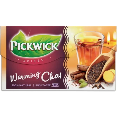 Pickwick Kruidenthee warming chai 20 zk.