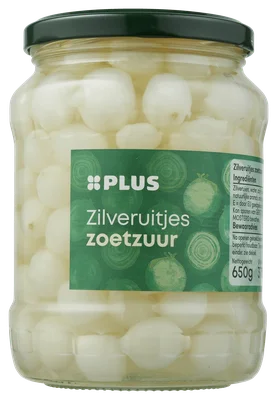 PLUS Zilveruitjes zoetzuur