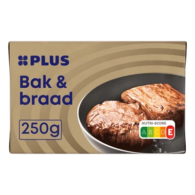PLUS Bak &amp; braad Wikkel 250 g