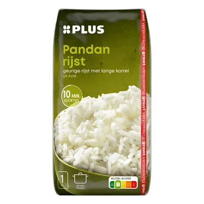 PLUS Pandan Rijst Stazak 1000 g