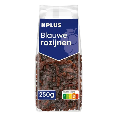 PLUS Blauwe rozijnen Stazak 250 g