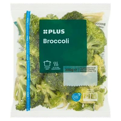PLUS Broccoliroosjes Zak 200 g
