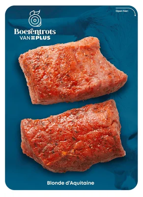 PLUS Boerentrots Gemarineerde steak 270 gram