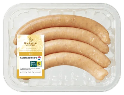 PLUS Boerentrots Kip chipolata's Tray 200 g