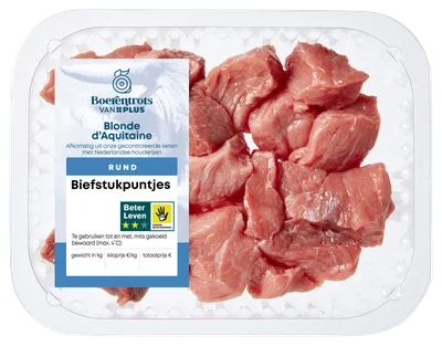 PLUS Boerentrots Biefstukpuntjes 200 gram