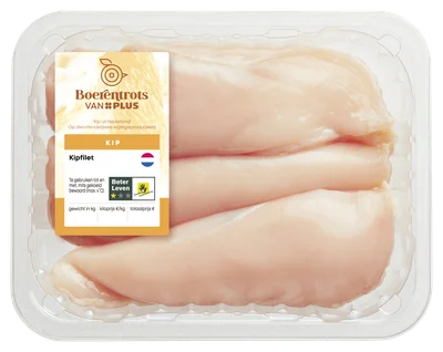 PLUS Boerentrots Kipfilet Stuk 600 g