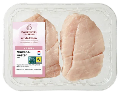 PLUS Boerentrots Varkensoester 2st