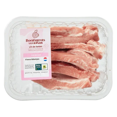 PLUS Boerentrots Vleesribbetjes