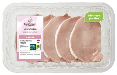 PLUS Boerentrots Varkensfiletlap a la minute