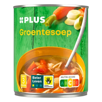 PLUS Groentesoep