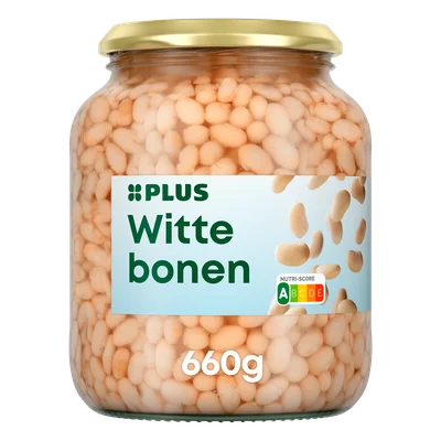 PLUS Witte bonen 0% toegevoegd zout