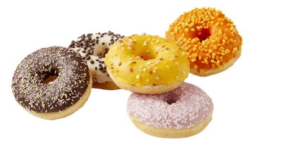 PLUS Gedecoreerde donuts Fairtrade cacao Stuk 1 st
