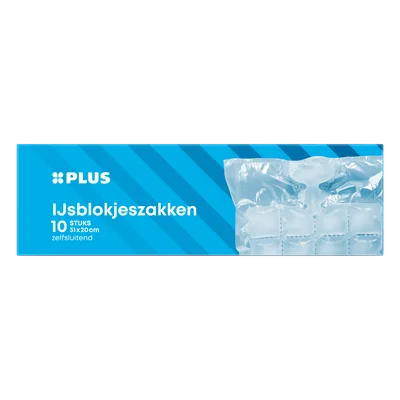 PLUS Ijsblokzakjes