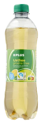PLUS IJsthee groene thee Fles 500 ml