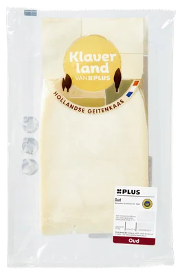 PLUS Klaverland Geitenkaas amaltura oud 50+ plakken