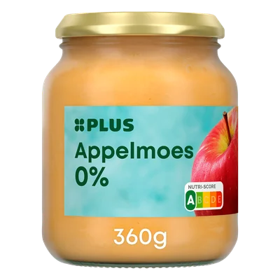 PLUS Appelmoes 0%