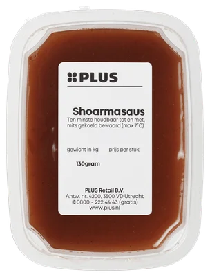 PLUS Shoarmasaus