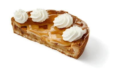 PLUS Korenlanders Halve appeltaart met slagroom