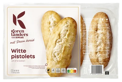 PLUS Korenlanders Witte pistolets Zak 300 g