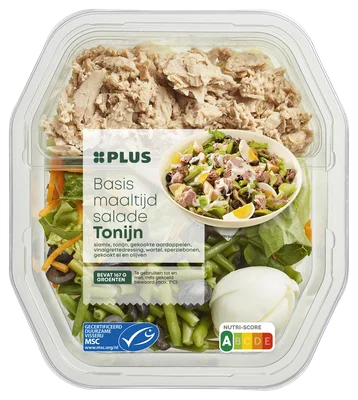PLUS Basismaaltijdsalade Tonijn