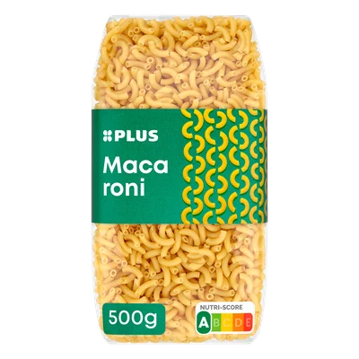 PLUS Macaroni Wikkel 500 g