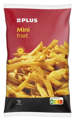 PLUS Mini frites Zak 1 kg