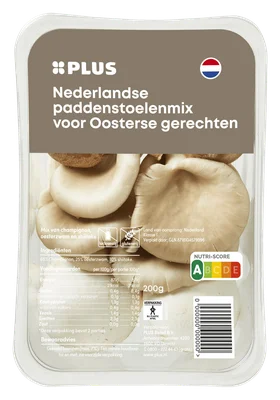 PLUS Paddenstoelenmix v Oosterse gerechten Tray 200 g