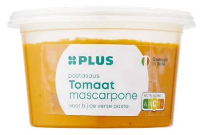 PLUS Pastasaus tomaat mascarpone