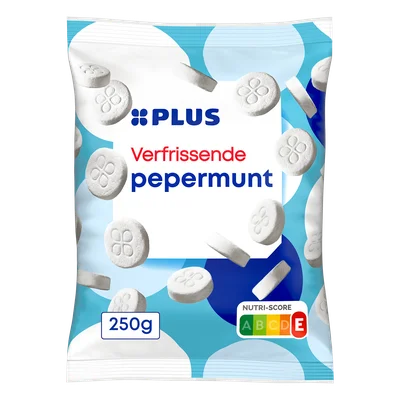 PLUS Pepermunt Zak 250 g