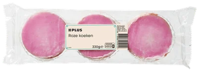PLUS Roze koeken