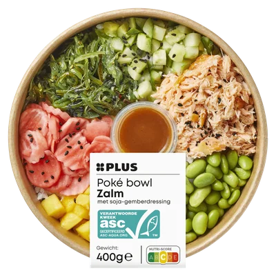 PLUS Poké bowl zalm