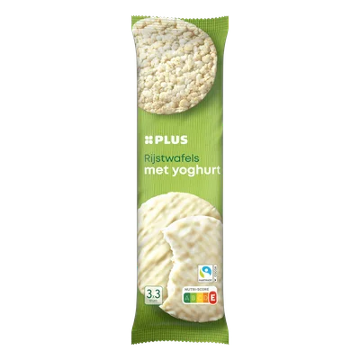 PLUS Rijstwafels yoghurt