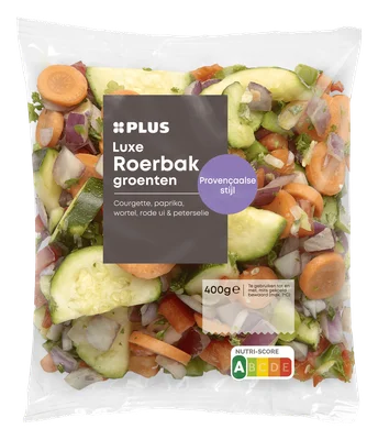 PLUS Luxe roerbakgroenten Provencaalse stij Zak 400 g