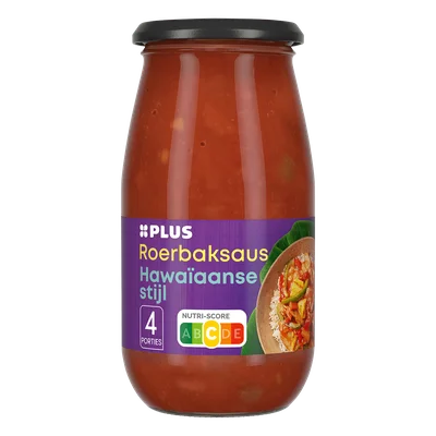 PLUS Roerbaksaus Hawaii