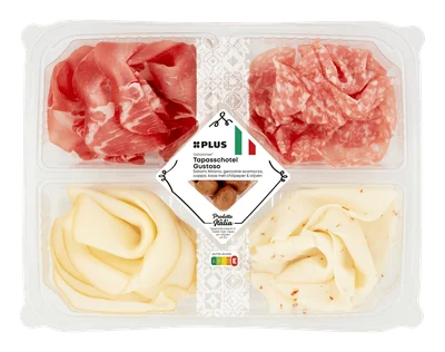 PLUS Tapasschotel Gustoso Tray 140 g