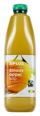 PLUS Sinaasappelsap Fairtrade Fles 1500 ml