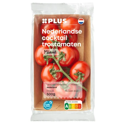 PLUS Cocktailtrostomaten Schaal 500 g