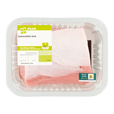PLUS Varkensfilet 500 gram