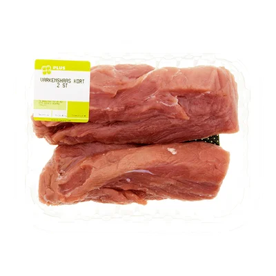 PLUS Varkenshaas kort 2 stuks 300 gram